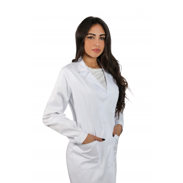 CAMICE DONNA MEDICO LABORATORIO