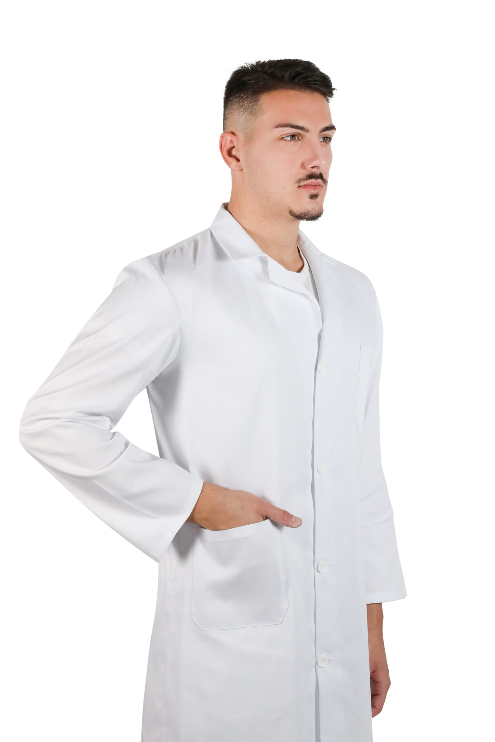 Camice classico da uomo Bianco - Personalizzabile con ricamo - immagine 3