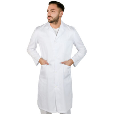 Camice classico da uomo Bianco - Personalizzabile con ricamo