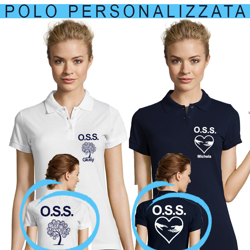 Esclusiva, elegante e completamente confortevole! Scegli la polo personalizzata per elevare la tua immagine e uniforme sanitaria in modo impeccabile.