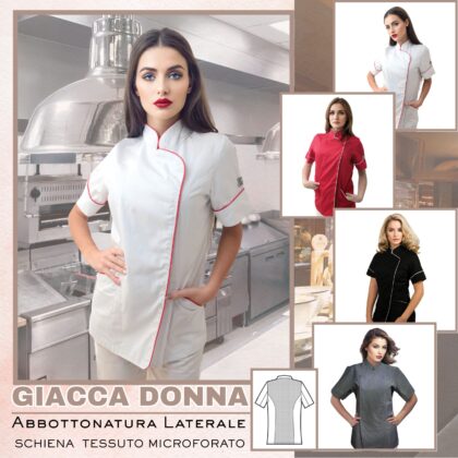 Giacca da Donna microforata