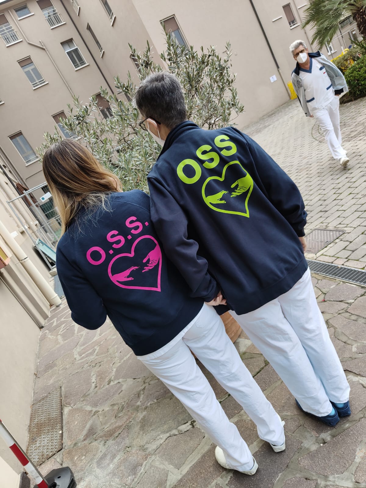 Felpa sanitaria invernale unisex stampata - immagine 5